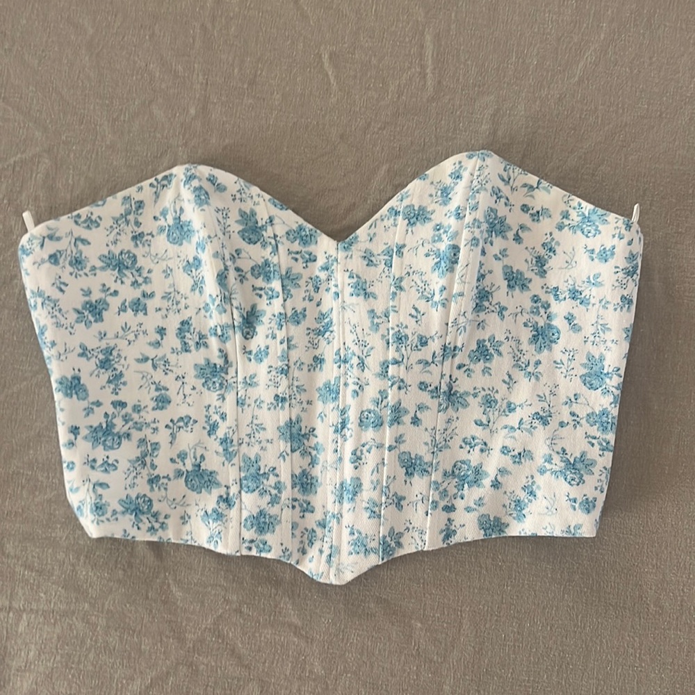 Zara floral corset!